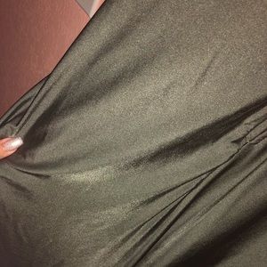 Olive Green Formal Dress